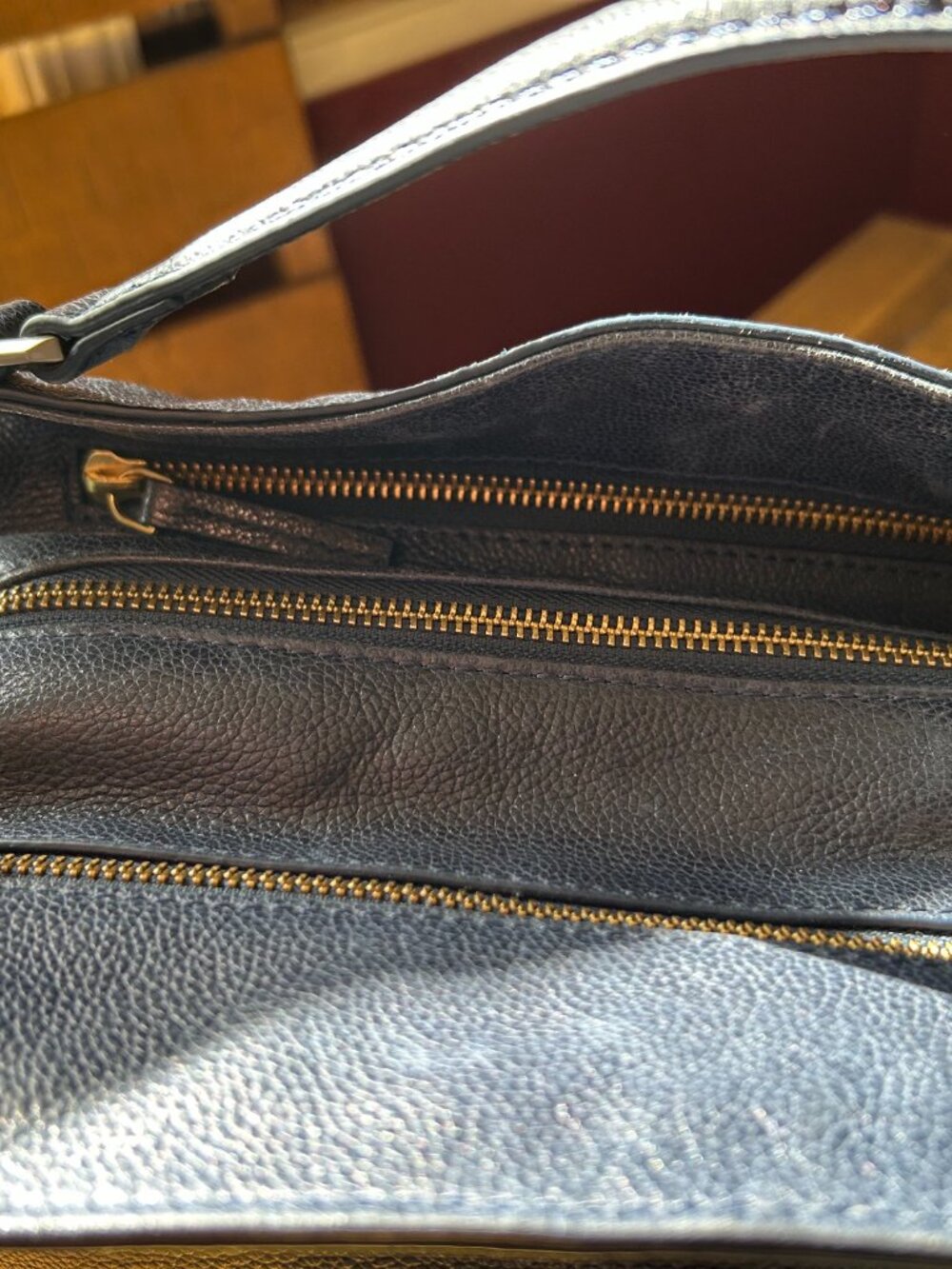 C&C California navy  satchel - Picture 3 of 7